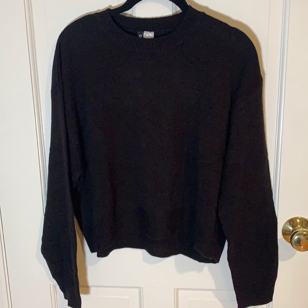 Black sweater